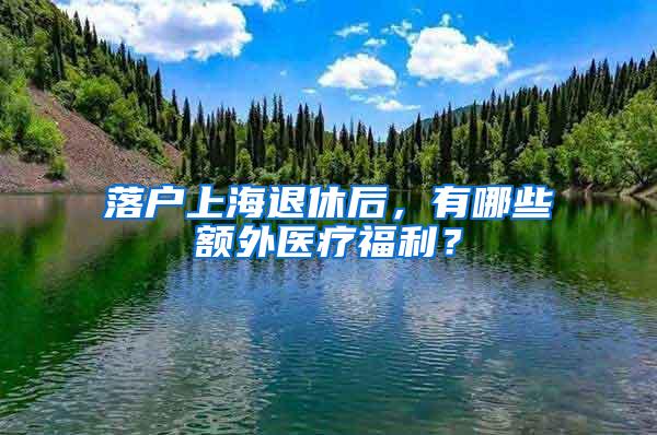 落户上海退休后，有哪些额外医疗福利？