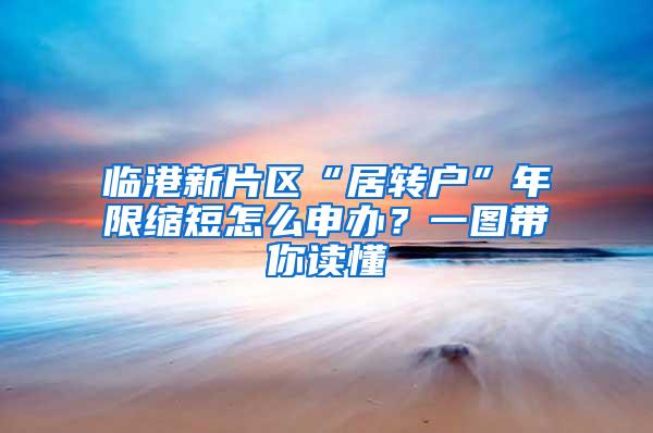 临港新片区“居转户”年限缩短怎么申办？一图带你读懂→