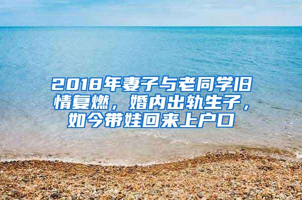 2018年妻子与老同学旧情复燃，婚内出轨生子，如今带娃回来上户口