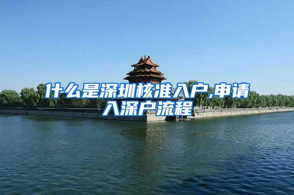 什么是深圳核准入户,申请入深户流程