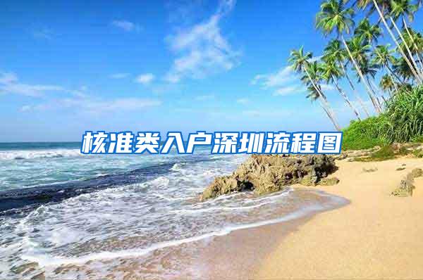 核准类入户深圳流程图