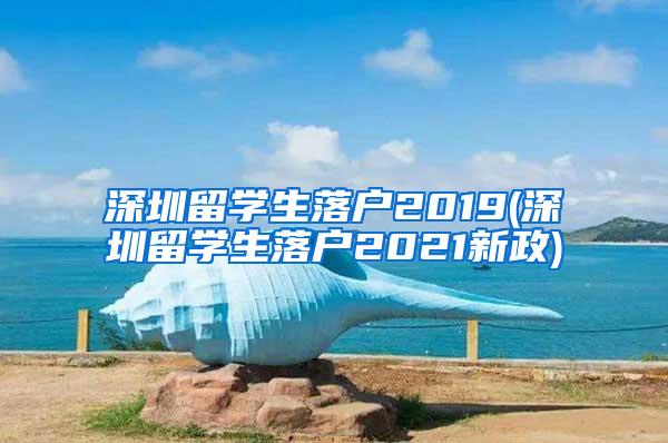 深圳留学生落户2019(深圳留学生落户2021新政)