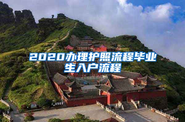 2020办理护照流程毕业生入户流程