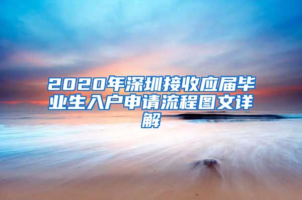 2020年深圳接收应届毕业生入户申请流程图文详解