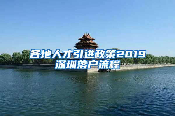 各地人才引进政策2019深圳落户流程