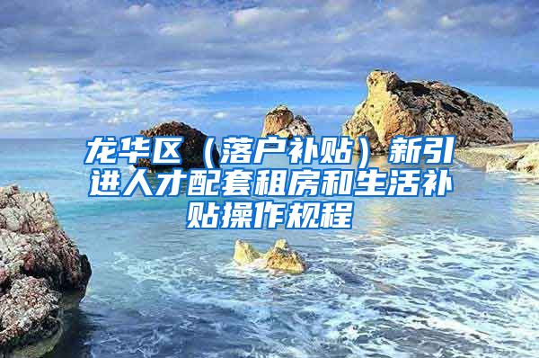 龙华区（落户补贴）新引进人才配套租房和生活补贴操作规程