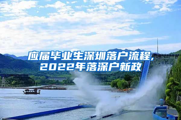 应届毕业生深圳落户流程,2022年落深户新政