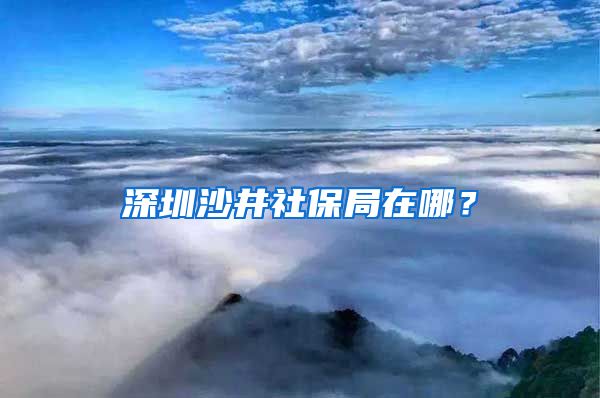 深圳沙井社保局在哪？