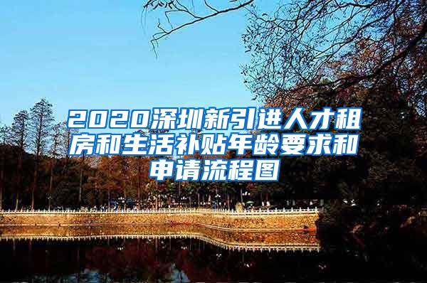 2020深圳新引进人才租房和生活补贴年龄要求和申请流程图