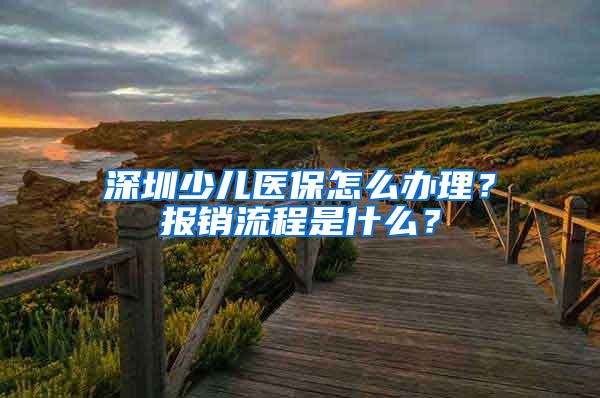 深圳少儿医保怎么办理？报销流程是什么？