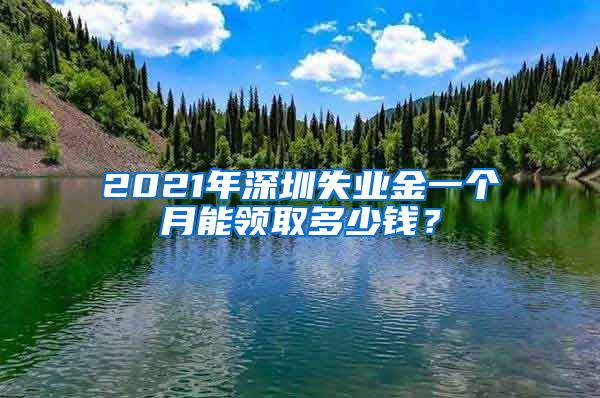 2021年深圳失业金一个月能领取多少钱？