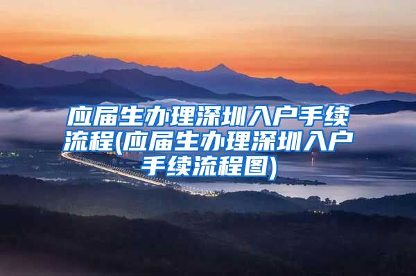 应届生办理深圳入户手续流程(应届生办理深圳入户手续流程图)