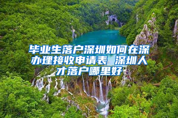 毕业生落户深圳如何在深办理接收申请表 深圳人才落户哪里好